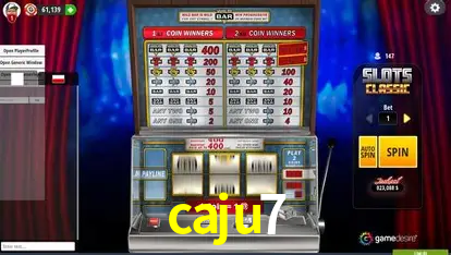 Descubra o Mundo do Cassino Online com caju7